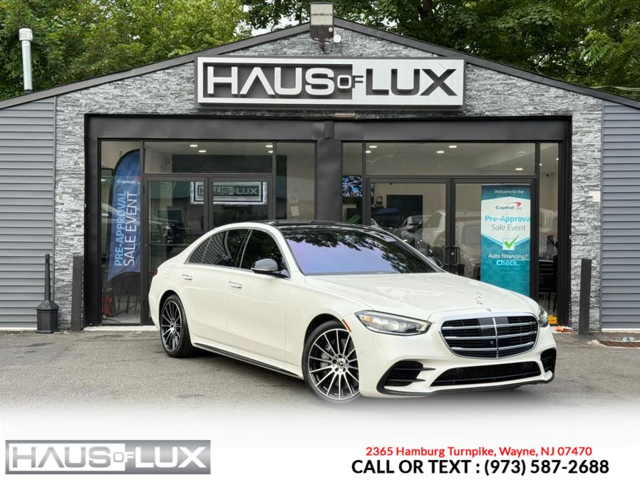 2021 Mercedes-Benz S-Class S 580 4MATIC Sedan, available for sale in Wayne, New Jersey | Haus of Lux. Wayne, New Jersey 2021 Mercedes-Benz S-Class S 580 4MATIC Sedan, available for sale in Wayne, New Jersey | Haus of Lux. Wayne, New Jersey