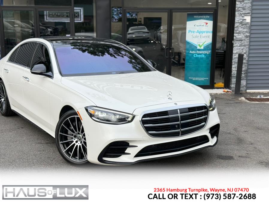 2021 Mercedes-Benz S-Class S 580 4MATIC Sedan, available for sale in Wayne, New Jersey | Haus of Lux. Wayne, New Jersey 2021 Mercedes-Benz S-Class S 580 4MATIC Sedan, available for sale in Wayne, New Jersey | Haus of Lux. Wayne, New Jersey