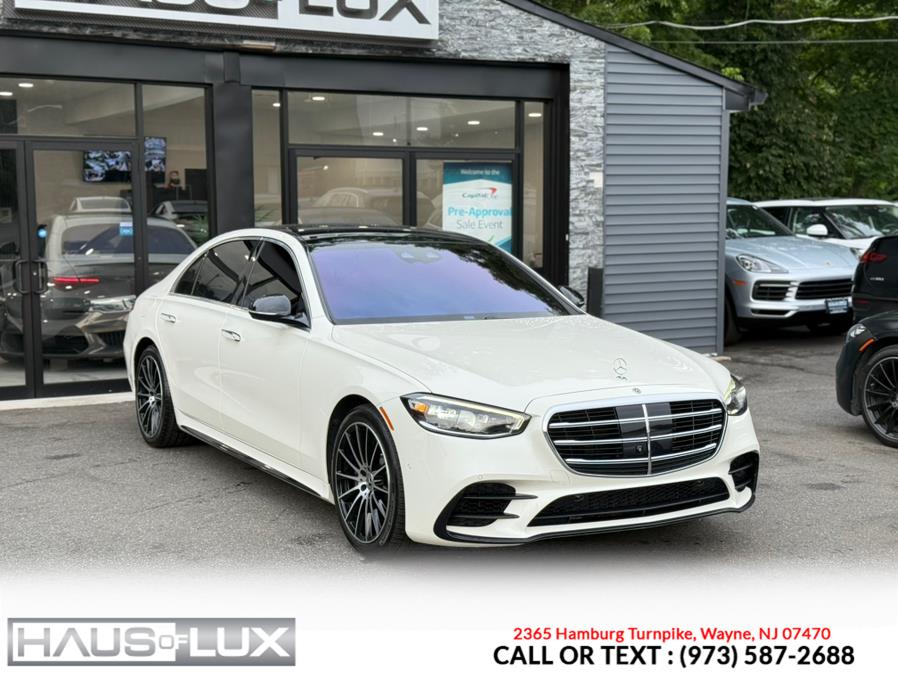 2021 Mercedes-Benz S-Class S 580 4MATIC Sedan, available for sale in Wayne, New Jersey | Haus of Lux. Wayne, New Jersey 2021 Mercedes-Benz S-Class S 580 4MATIC Sedan, available for sale in Wayne, New Jersey | Haus of Lux. Wayne, New Jersey
