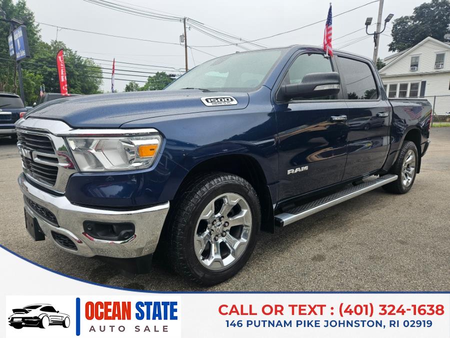 2019 Ram 1500 Big Horn/Lone Star 4x4 Crew Cab 5''7" Box, available for sale in Johnston, Rhode Island | Ocean State Auto Sales. Johnston, Rhode Island 2019 Ram 1500 Big Horn/Lone Star 4x4 Crew Cab 5''7" Box, available for sale in Johnston, Rhode Island | Ocean State Auto Sales. Johnston, Rhode Island