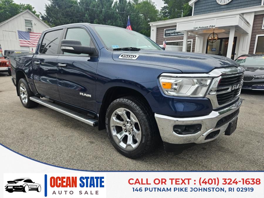 2019 Ram 1500 Big Horn/Lone Star 4x4 Crew Cab 5''7" Box, available for sale in Johnston, Rhode Island | Ocean State Auto Sales. Johnston, Rhode Island 2019 Ram 1500 Big Horn/Lone Star 4x4 Crew Cab 5''7" Box, available for sale in Johnston, Rhode Island | Ocean State Auto Sales. Johnston, Rhode Island