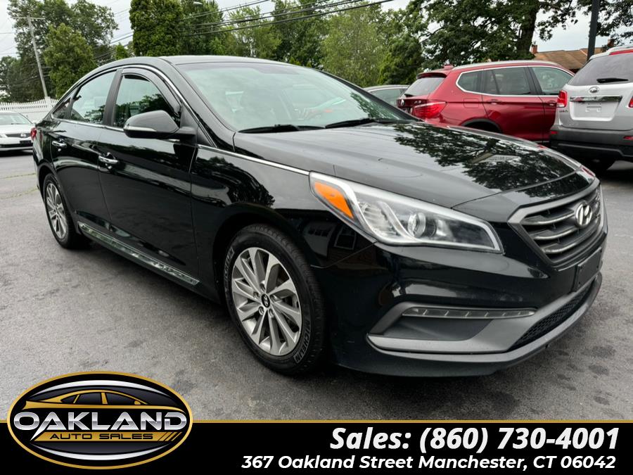 2015 Hyundai Sonata 4dr Sdn 2.4L Sport, available for sale in Manchester, Connecticut | Oakland Auto Sales. Manchester, Connecticut 2015 Hyundai Sonata 4dr Sdn 2.4L Sport, available for sale in Manchester, Connecticut | Oakland Auto Sales. Manchester, Connecticut
