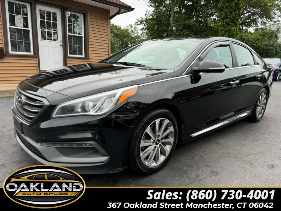 2015 Hyundai Sonata 4dr Sdn 2.4L Sport, available for sale in Manchester, Connecticut | Oakland Auto Sales. Manchester, Connecticut 2015 Hyundai Sonata 4dr Sdn 2.4L Sport, available for sale in Manchester, Connecticut | Oakland Auto Sales. Manchester, Connecticut