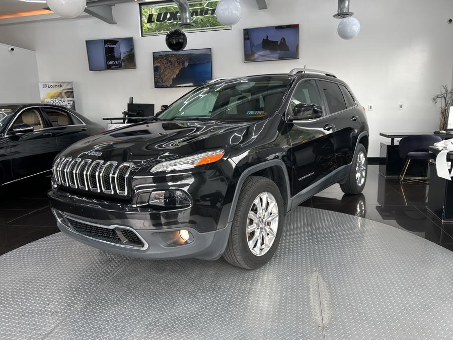 2016 Jeep Cherokee 4WD 4dr Limited, available for sale in Jersey City, New Jersey | Luxe Auto Galleria. Jersey City, New Jersey 2016 Jeep Cherokee 4WD 4dr Limited, available for sale in Jersey City, New Jersey | Luxe Auto Galleria. Jersey City, New Jersey