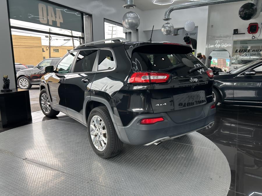 2016 Jeep Cherokee 4WD 4dr Limited, available for sale in Jersey City, New Jersey | Luxe Auto Galleria. Jersey City, New Jersey 2016 Jeep Cherokee 4WD 4dr Limited, available for sale in Jersey City, New Jersey | Luxe Auto Galleria. Jersey City, New Jersey