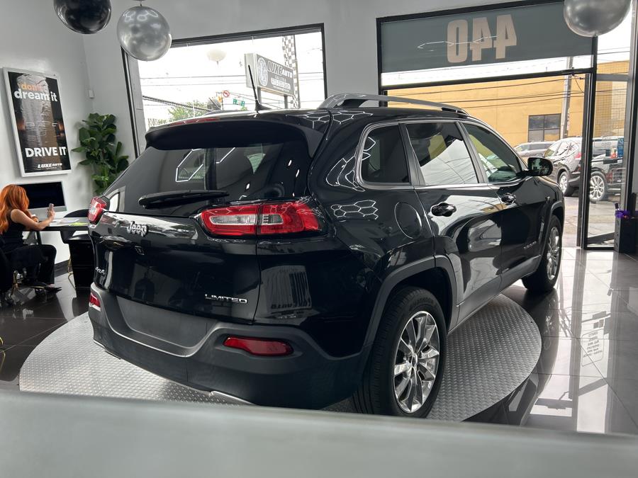 2016 Jeep Cherokee 4WD 4dr Limited, available for sale in Jersey City, New Jersey | Luxe Auto Galleria. Jersey City, New Jersey 2016 Jeep Cherokee 4WD 4dr Limited, available for sale in Jersey City, New Jersey | Luxe Auto Galleria. Jersey City, New Jersey