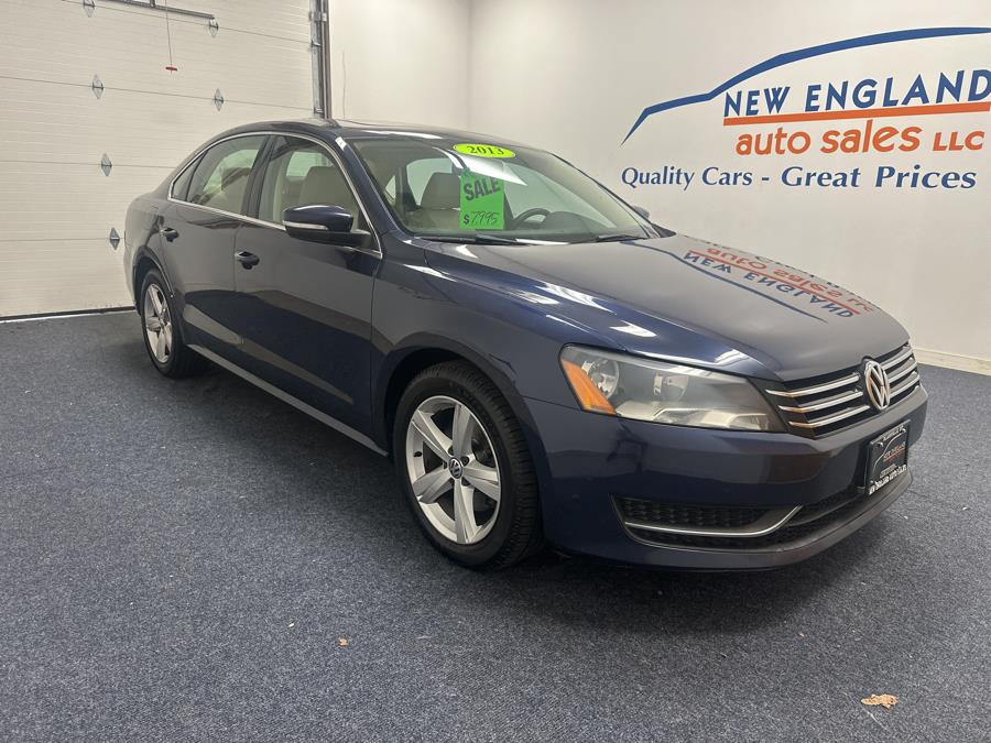 2013 Volkswagen Passat 4dr Sdn 2.5L Auto SE w/Sunroof PZEV, available for sale in Plainville, Connecticut | New England Auto Sales LLC. Plainville, Connecticut 2013 Volkswagen Passat 4dr Sdn 2.5L Auto SE w/Sunroof PZEV, available for sale in Plainville, Connecticut | New England Auto Sales LLC. Plainville, Connecticut