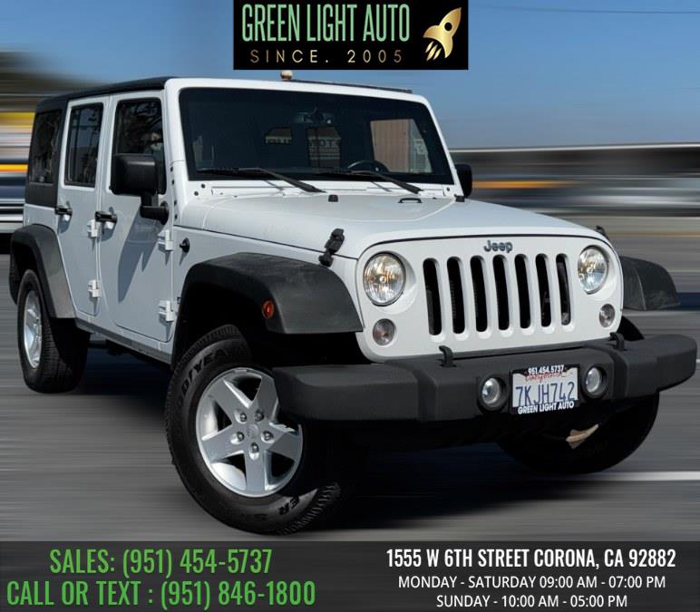 Used 2015 Jeep Wrangler Unlimited in Corona, California | Green Light Auto. Corona, California
