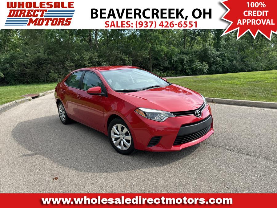 2014 Toyota Corolla 4dr Sdn CVT LE (Natl), available for sale in Beavercreek, Ohio | Wholesale Direct Motors. Beavercreek, Ohio 2014 Toyota Corolla 4dr Sdn CVT LE (Natl), available for sale in Beavercreek, Ohio | Wholesale Direct Motors. Beavercreek, Ohio