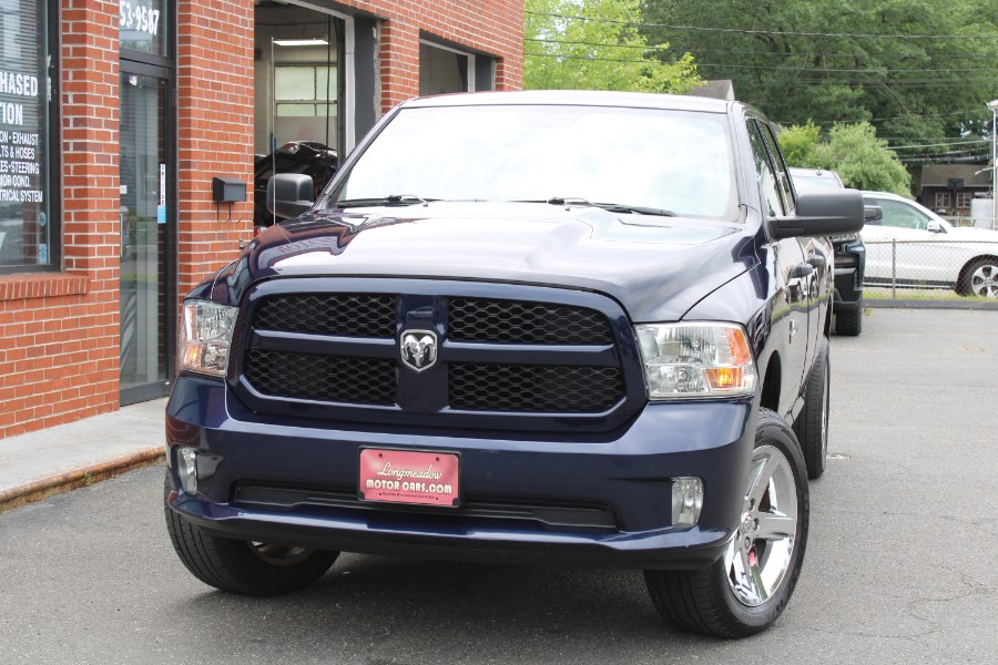 2018 Ram 1500 Express 4x4 Quad Cab 6''4" Box, available for sale in ENFIELD, Connecticut | Longmeadow Motor Cars. ENFIELD, Connecticut