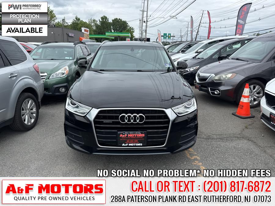 2017 Audi Q3 2.0 TFSI Premium quattro AWD, available for sale in East Rutherford, New Jersey | A&F Motors LLC. East Rutherford, New Jersey 2017 Audi Q3 2.0 TFSI Premium quattro AWD, available for sale in East Rutherford, New Jersey | A&F Motors LLC. East Rutherford, New Jersey