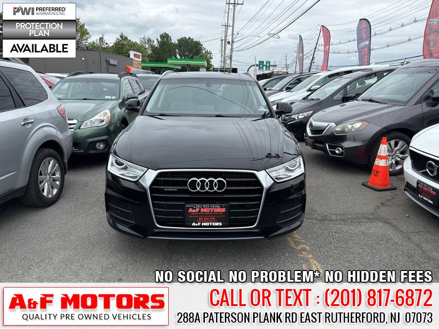2017 Audi Q3 2.0 TFSI Premium quattro AWD, available for sale in East Rutherford, New Jersey | A&F Motors LLC. East Rutherford, New Jersey 2017 Audi Q3 2.0 TFSI Premium quattro AWD, available for sale in East Rutherford, New Jersey | A&F Motors LLC. East Rutherford, New Jersey