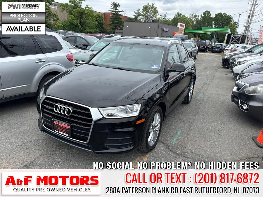 2017 Audi Q3 2.0 TFSI Premium quattro AWD, available for sale in East Rutherford, New Jersey | A&F Motors LLC. East Rutherford, New Jersey 2017 Audi Q3 2.0 TFSI Premium quattro AWD, available for sale in East Rutherford, New Jersey | A&F Motors LLC. East Rutherford, New Jersey
