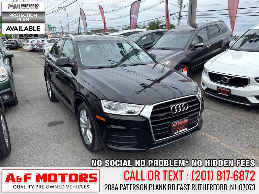 2017 Audi Q3 2.0 TFSI Premium quattro AWD, available for sale in East Rutherford, New Jersey | A&F Motors LLC. East Rutherford, New Jersey 2017 Audi Q3 2.0 TFSI Premium quattro AWD, available for sale in East Rutherford, New Jersey | A&F Motors LLC. East Rutherford, New Jersey