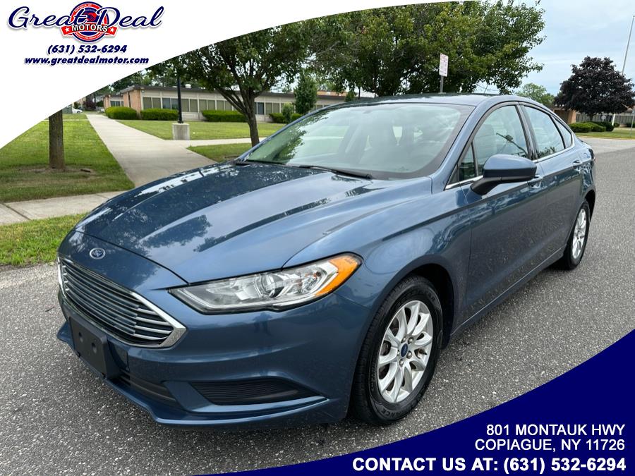 2018 Ford Fusion S FWD, available for sale in Copiague, New York | Great Deal Motors. Copiague, New York 2018 Ford Fusion S FWD, available for sale in Copiague, New York | Great Deal Motors. Copiague, New York