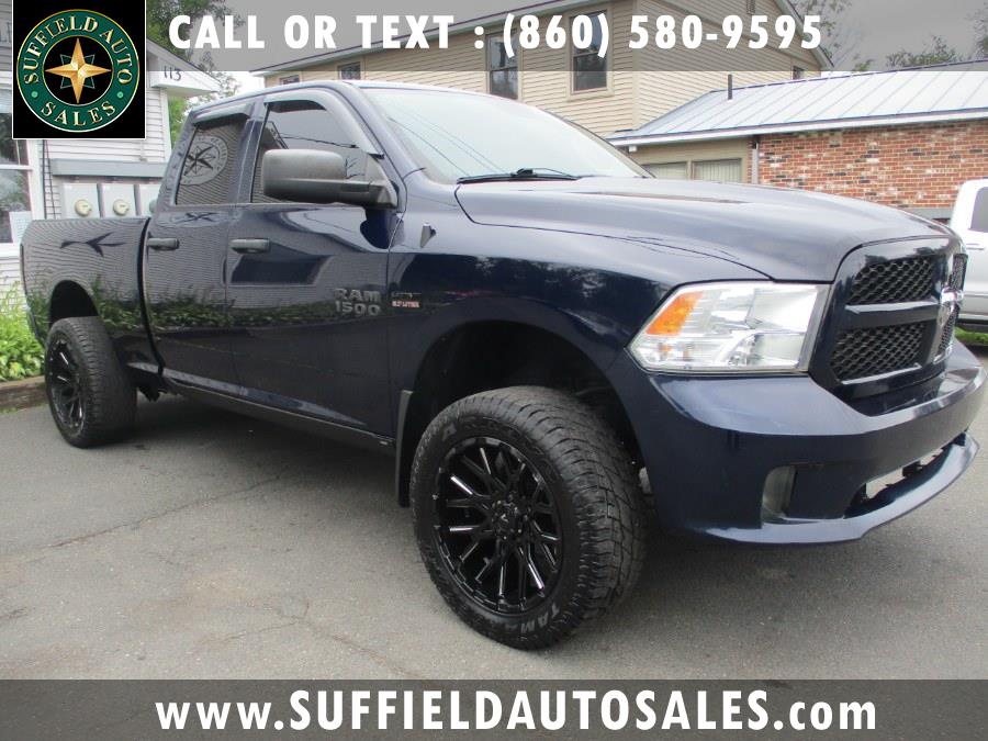 2017 Ram 1500 Express 4x4 Quad Cab 6''4" Box, available for sale in Suffield, Connecticut | Suffield Auto LLC. Suffield, Connecticut
