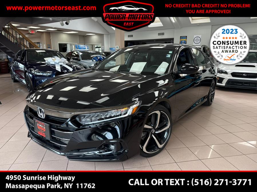 Used 2022 Honda Accord Sedan in Massapequa Park, New York | Power Motors East. Massapequa Park, New York