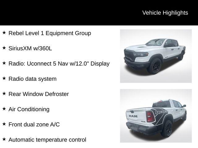 2025 Ram 1500 Rebel, available for sale in Avon, Connecticut | Sullivan Automotive Group. Avon, Connecticut 2025 Ram 1500 Rebel, available for sale in Avon, Connecticut | Sullivan Automotive Group. Avon, Connecticut