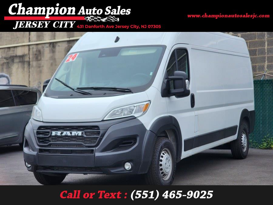 2024 Ram ProMaster Cargo Van Tradesman 2500 High Roof 159" WB w/Pass Seat, available for sale in Jersey City, New Jersey | Champion Auto Sales. Jersey City, New Jersey 2024 Ram ProMaster Cargo Van Tradesman 2500 High Roof 159" WB w/Pass Seat, available for sale in Jersey City, New Jersey | Champion Auto Sales. Jersey City, New Jersey