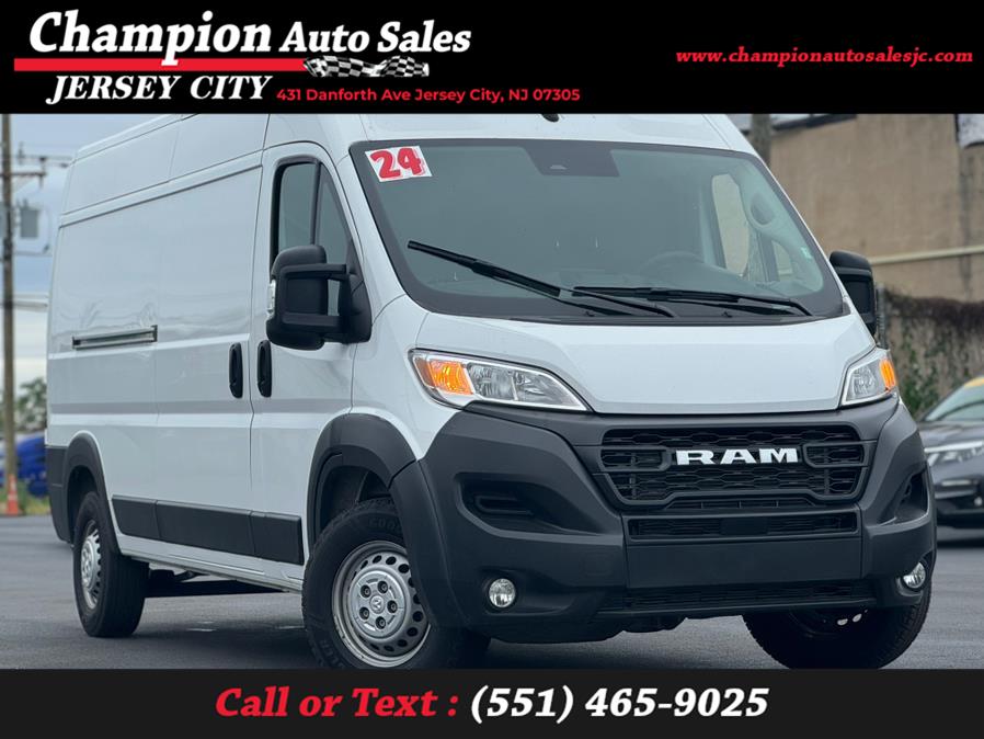 2024 Ram ProMaster Cargo Van Tradesman 2500 High Roof 159" WB w/Pass Seat, available for sale in Jersey City, New Jersey | Champion Auto Sales. Jersey City, New Jersey 2024 Ram ProMaster Cargo Van Tradesman 2500 High Roof 159" WB w/Pass Seat, available for sale in Jersey City, New Jersey | Champion Auto Sales. Jersey City, New Jersey