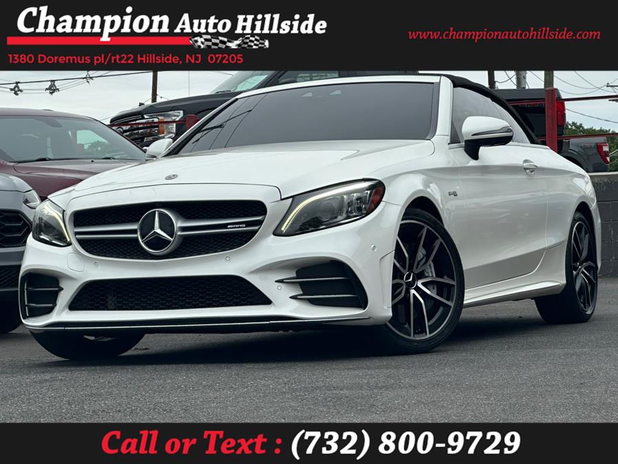 2021 Mercedes-Benz C-Class AMG C 43 4MATIC Cabriolet, available for sale in Hillside, New Jersey | Champion Auto Hillside. Hillside, New Jersey 2021 Mercedes-Benz C-Class AMG C 43 4MATIC Cabriolet, available for sale in Hillside, New Jersey | Champion Auto Hillside. Hillside, New Jersey