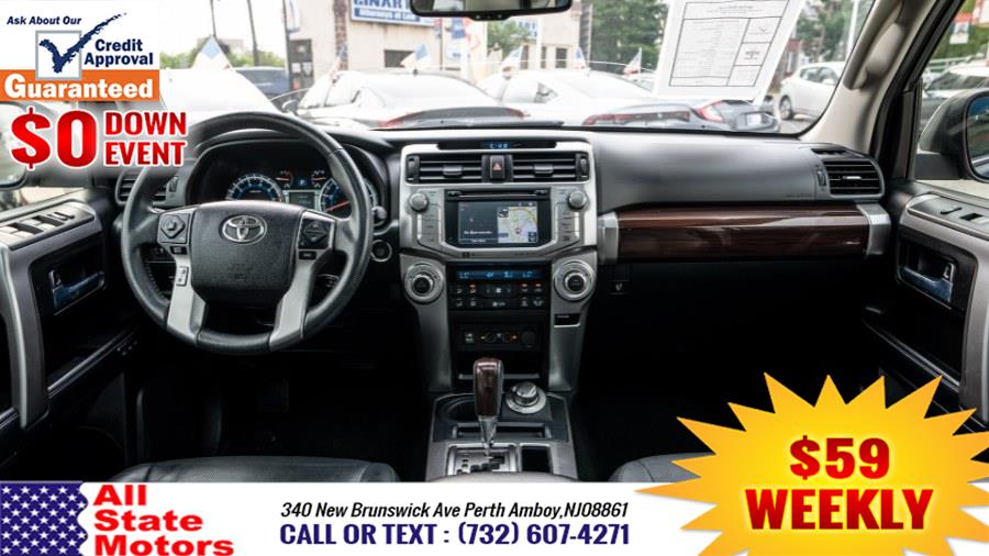 2018 Toyota 4Runner Limited 4WD (Natl), available for sale in Perth Amboy, New Jersey | All State Motor Inc. Perth Amboy, New Jersey 2018 Toyota 4Runner Limited 4WD (Natl), available for sale in Perth Amboy, New Jersey | All State Motor Inc. Perth Amboy, New Jersey