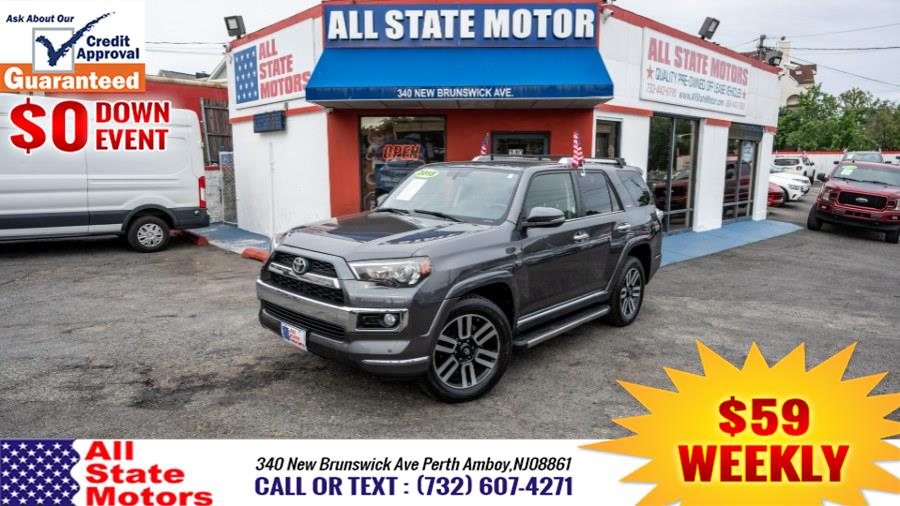 2018 Toyota 4Runner Limited 4WD (Natl), available for sale in Perth Amboy, New Jersey | All State Motor Inc. Perth Amboy, New Jersey 2018 Toyota 4Runner Limited 4WD (Natl), available for sale in Perth Amboy, New Jersey | All State Motor Inc. Perth Amboy, New Jersey