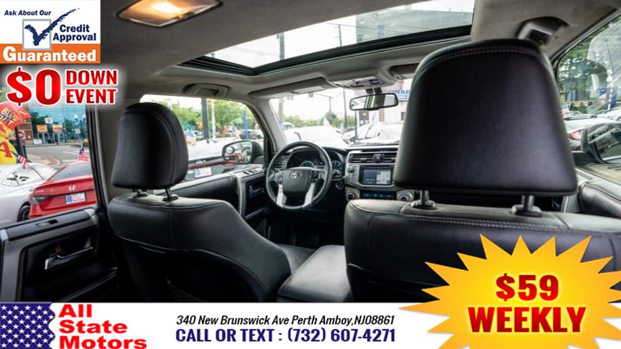 2018 Toyota 4Runner Limited 4WD (Natl), available for sale in Perth Amboy, New Jersey | All State Motor Inc. Perth Amboy, New Jersey 2018 Toyota 4Runner Limited 4WD (Natl), available for sale in Perth Amboy, New Jersey | All State Motor Inc. Perth Amboy, New Jersey