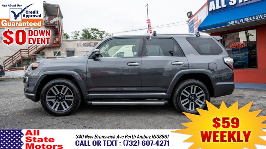 2018 Toyota 4Runner Limited 4WD (Natl), available for sale in Perth Amboy, New Jersey | All State Motor Inc. Perth Amboy, New Jersey 2018 Toyota 4Runner Limited 4WD (Natl), available for sale in Perth Amboy, New Jersey | All State Motor Inc. Perth Amboy, New Jersey