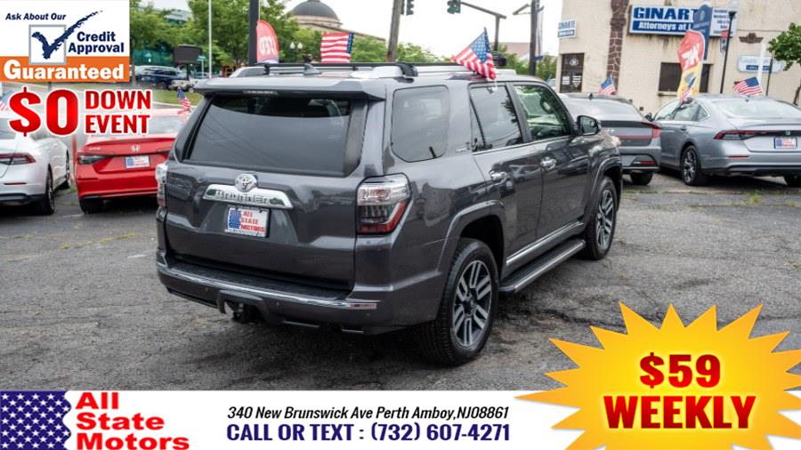 2018 Toyota 4Runner Limited 4WD (Natl), available for sale in Perth Amboy, New Jersey | All State Motor Inc. Perth Amboy, New Jersey 2018 Toyota 4Runner Limited 4WD (Natl), available for sale in Perth Amboy, New Jersey | All State Motor Inc. Perth Amboy, New Jersey