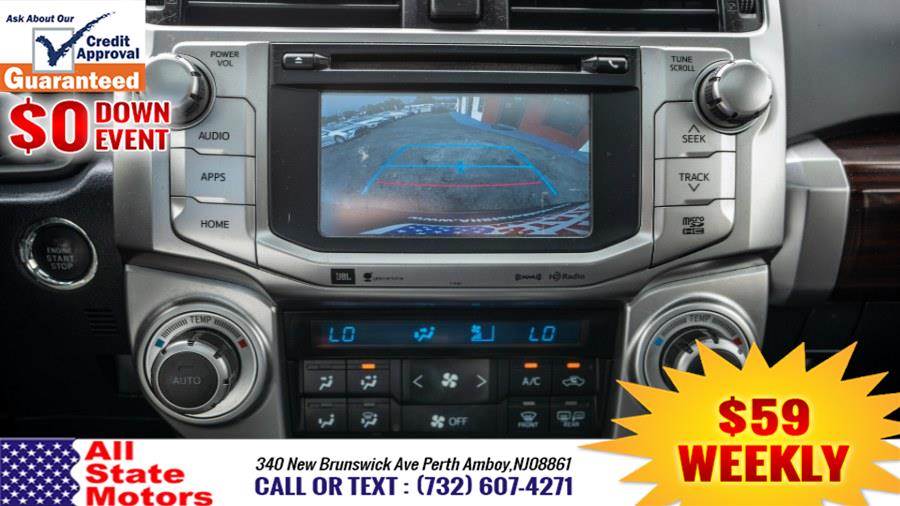 2018 Toyota 4Runner Limited 4WD (Natl), available for sale in Perth Amboy, New Jersey | All State Motor Inc. Perth Amboy, New Jersey 2018 Toyota 4Runner Limited 4WD (Natl), available for sale in Perth Amboy, New Jersey | All State Motor Inc. Perth Amboy, New Jersey