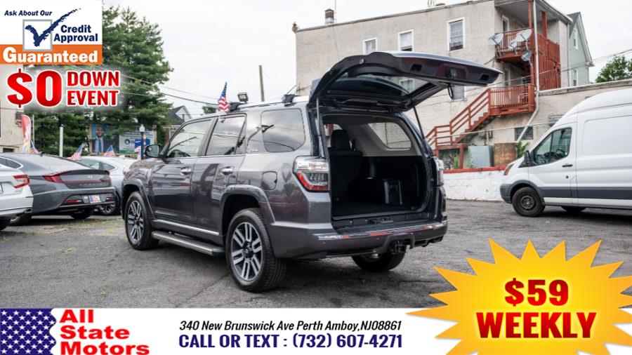 2018 Toyota 4Runner Limited 4WD (Natl), available for sale in Perth Amboy, New Jersey | All State Motor Inc. Perth Amboy, New Jersey 2018 Toyota 4Runner Limited 4WD (Natl), available for sale in Perth Amboy, New Jersey | All State Motor Inc. Perth Amboy, New Jersey