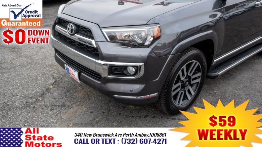 2018 Toyota 4Runner Limited 4WD (Natl), available for sale in Perth Amboy, New Jersey | All State Motor Inc. Perth Amboy, New Jersey 2018 Toyota 4Runner Limited 4WD (Natl), available for sale in Perth Amboy, New Jersey | All State Motor Inc. Perth Amboy, New Jersey