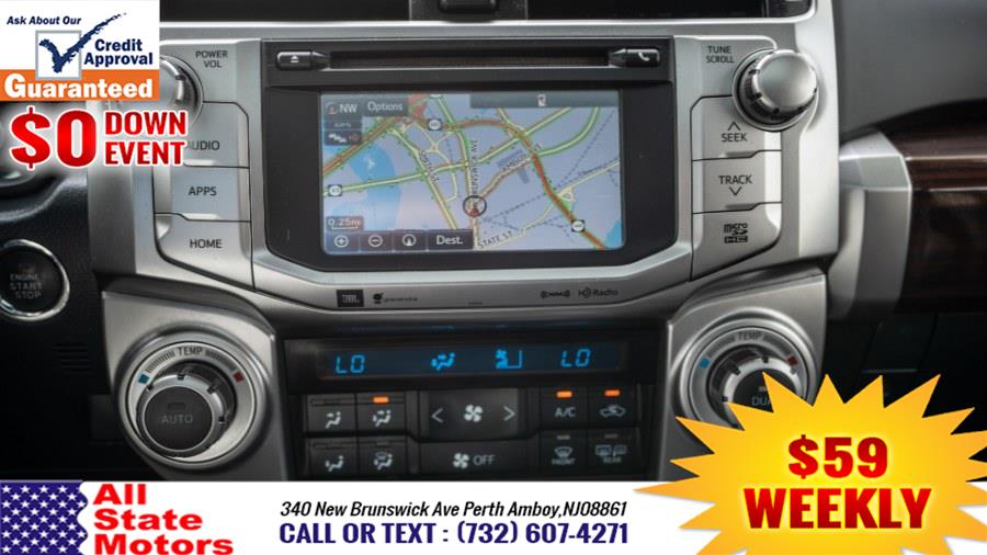 2018 Toyota 4Runner Limited 4WD (Natl), available for sale in Perth Amboy, New Jersey | All State Motor Inc. Perth Amboy, New Jersey 2018 Toyota 4Runner Limited 4WD (Natl), available for sale in Perth Amboy, New Jersey | All State Motor Inc. Perth Amboy, New Jersey