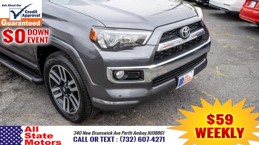 2018 Toyota 4Runner Limited 4WD (Natl), available for sale in Perth Amboy, New Jersey | All State Motor Inc. Perth Amboy, New Jersey 2018 Toyota 4Runner Limited 4WD (Natl), available for sale in Perth Amboy, New Jersey | All State Motor Inc. Perth Amboy, New Jersey