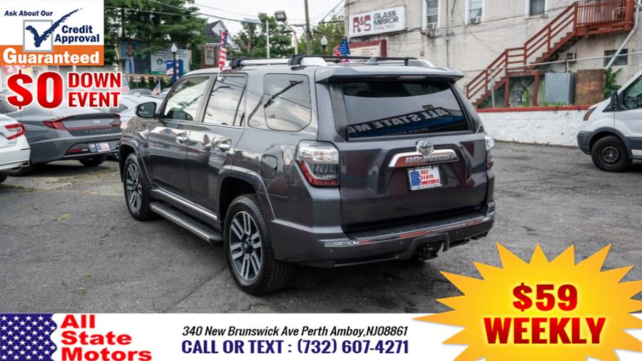 2018 Toyota 4Runner Limited 4WD (Natl), available for sale in Perth Amboy, New Jersey | All State Motor Inc. Perth Amboy, New Jersey 2018 Toyota 4Runner Limited 4WD (Natl), available for sale in Perth Amboy, New Jersey | All State Motor Inc. Perth Amboy, New Jersey