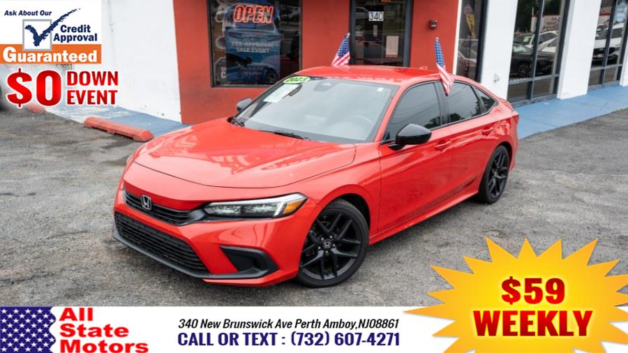 2023 Honda Civic Sedan Sport CVT, available for sale in Perth Amboy, New Jersey | All State Motor Inc. Perth Amboy, New Jersey 2023 Honda Civic Sedan Sport CVT, available for sale in Perth Amboy, New Jersey | All State Motor Inc. Perth Amboy, New Jersey