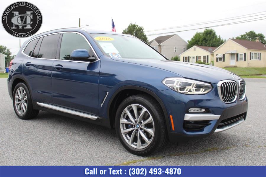 2018 BMW X3 xDrive30i Sports Activity Vehicle, available for sale in New Castle, Delaware | Morsi Automotive Corporation. New Castle, Delaware 2018 BMW X3 xDrive30i Sports Activity Vehicle, available for sale in New Castle, Delaware | Morsi Automotive Corporation. New Castle, Delaware