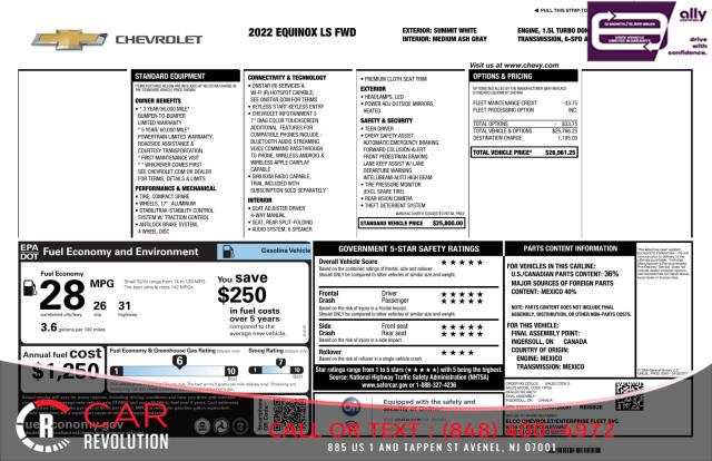 2022 Chevrolet Equinox LS, available for sale in Avenel, New Jersey | Car Revolution. Avenel, New Jersey 2022 Chevrolet Equinox LS, available for sale in Avenel, New Jersey | Car Revolution. Avenel, New Jersey
