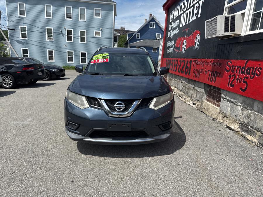 2016 Nissan Rogue AWD 4dr S, available for sale in Worcester, Massachusetts | Worcester Auto Outlet LLC. Worcester, Massachusetts 2016 Nissan Rogue AWD 4dr S, available for sale in Worcester, Massachusetts | Worcester Auto Outlet LLC. Worcester, Massachusetts