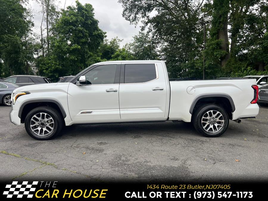 2022 Toyota Tundra 4WD 1794 Edition CrewMax 6.5'' Bed (Natl), available for sale in Butler, New Jersey | The Car House. Butler, New Jersey 2022 Toyota Tundra 4WD 1794 Edition CrewMax 6.5'' Bed (Natl), available for sale in Butler, New Jersey | The Car House. Butler, New Jersey