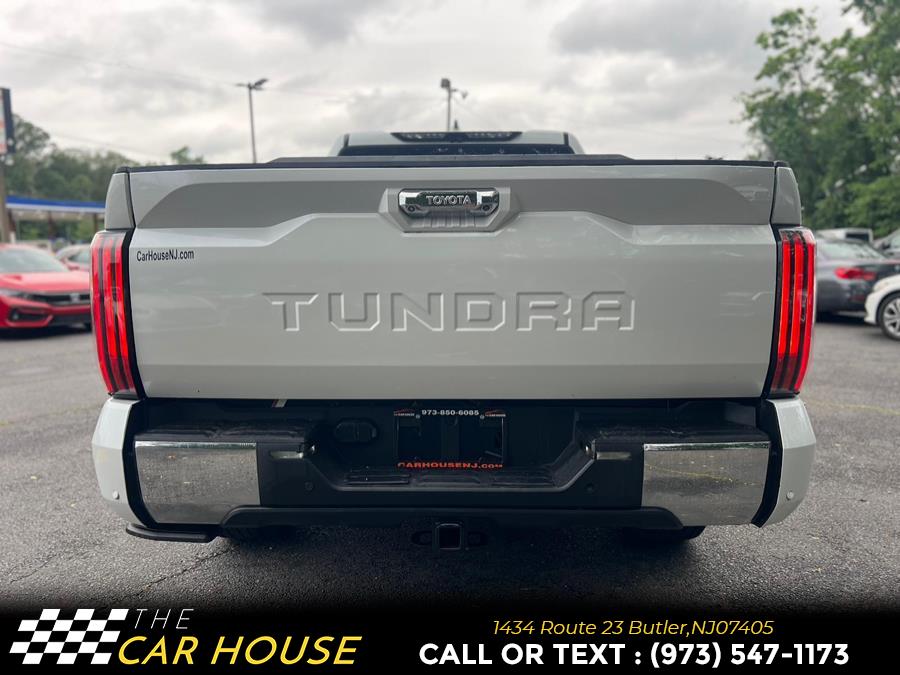 2022 Toyota Tundra 4WD 1794 Edition CrewMax 6.5'' Bed (Natl), available for sale in Butler, New Jersey | The Car House. Butler, New Jersey 2022 Toyota Tundra 4WD 1794 Edition CrewMax 6.5'' Bed (Natl), available for sale in Butler, New Jersey | The Car House. Butler, New Jersey