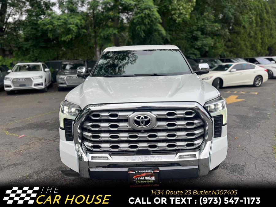 2022 Toyota Tundra 4WD 1794 Edition CrewMax 6.5'' Bed (Natl), available for sale in Butler, New Jersey | The Car House. Butler, New Jersey 2022 Toyota Tundra 4WD 1794 Edition CrewMax 6.5'' Bed (Natl), available for sale in Butler, New Jersey | The Car House. Butler, New Jersey