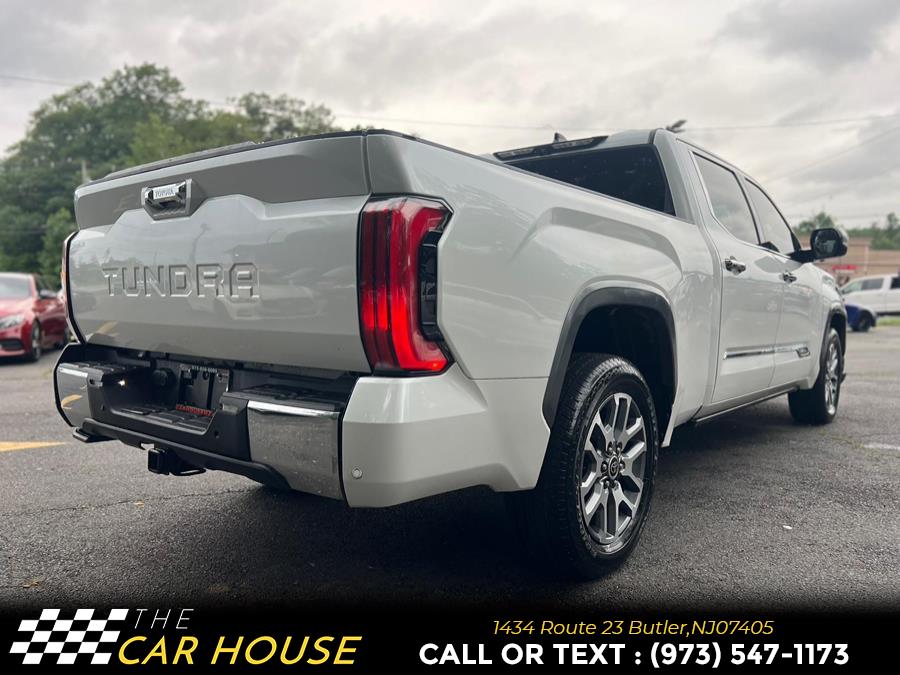 2022 Toyota Tundra 4WD 1794 Edition CrewMax 6.5'' Bed (Natl), available for sale in Butler, New Jersey | The Car House. Butler, New Jersey 2022 Toyota Tundra 4WD 1794 Edition CrewMax 6.5'' Bed (Natl), available for sale in Butler, New Jersey | The Car House. Butler, New Jersey