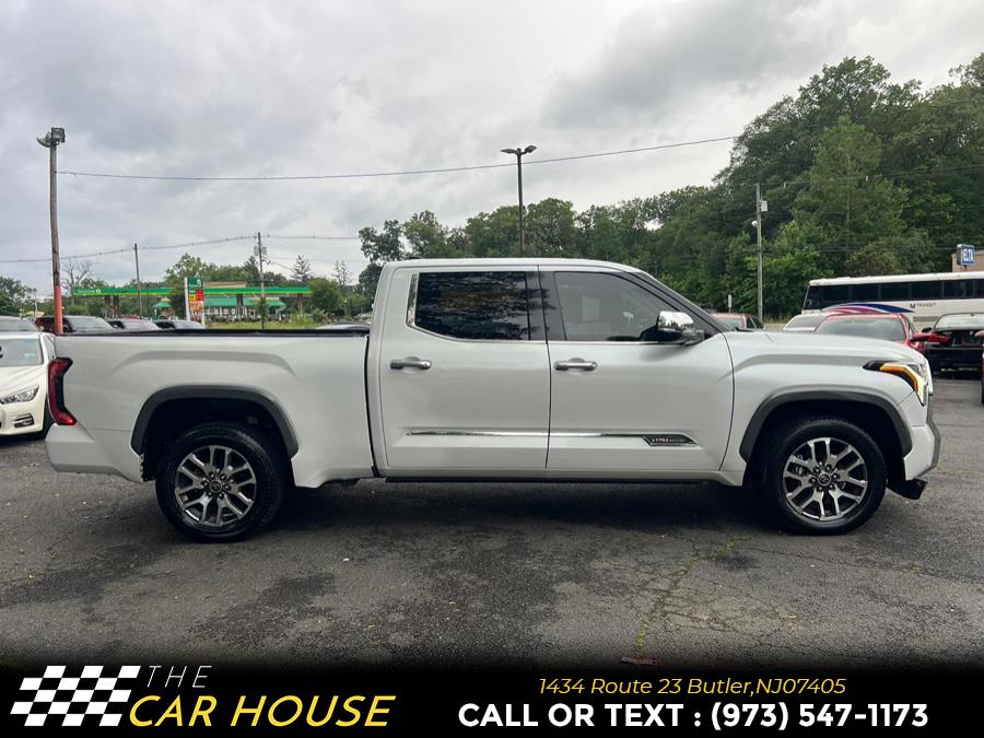 2022 Toyota Tundra 4WD 1794 Edition CrewMax 6.5'' Bed (Natl), available for sale in Butler, New Jersey | The Car House. Butler, New Jersey 2022 Toyota Tundra 4WD 1794 Edition CrewMax 6.5'' Bed (Natl), available for sale in Butler, New Jersey | The Car House. Butler, New Jersey