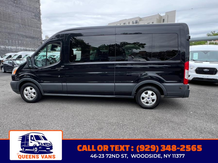 2018 Ford Transit Passenger Wagon T-350 148" Med Roof XL Sliding RH Dr, available for sale in Woodside, New York | Queens Vans LLC. Woodside, New York 2018 Ford Transit Passenger Wagon T-350 148" Med Roof XL Sliding RH Dr, available for sale in Woodside, New York | Queens Vans LLC. Woodside, New York