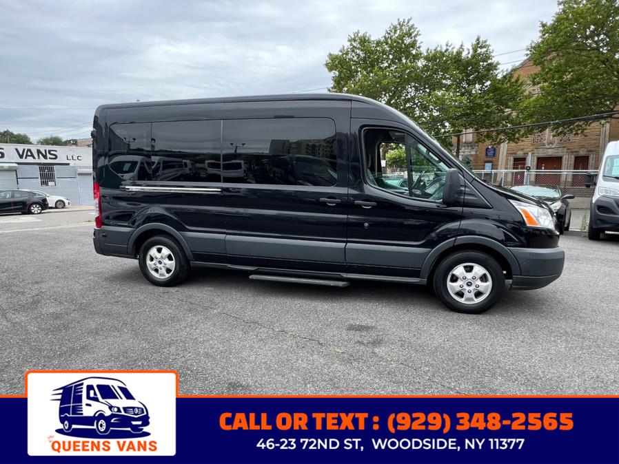 2018 Ford Transit Passenger Wagon T-350 148" Med Roof XL Sliding RH Dr, available for sale in Woodside, New York | Queens Vans LLC. Woodside, New York 2018 Ford Transit Passenger Wagon T-350 148" Med Roof XL Sliding RH Dr, available for sale in Woodside, New York | Queens Vans LLC. Woodside, New York