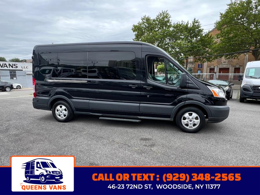 2018 Ford Transit Passenger Wagon T-350 148" Med Roof XL Sliding RH Dr, available for sale in Woodside, New York | Queens Vans LLC. Woodside, New York 2018 Ford Transit Passenger Wagon T-350 148" Med Roof XL Sliding RH Dr, available for sale in Woodside, New York | Queens Vans LLC. Woodside, New York
