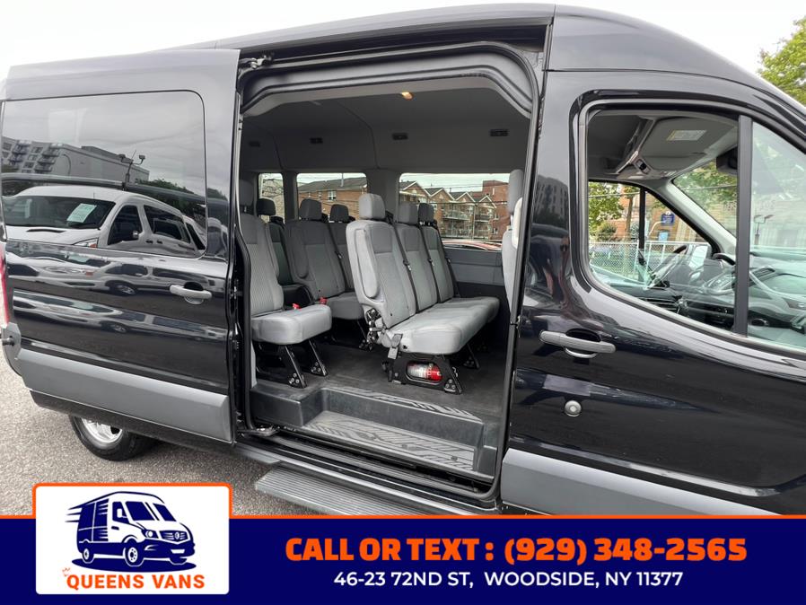 2018 Ford Transit Passenger Wagon T-350 148" Med Roof XL Sliding RH Dr, available for sale in Woodside, New York | Queens Vans LLC. Woodside, New York 2018 Ford Transit Passenger Wagon T-350 148" Med Roof XL Sliding RH Dr, available for sale in Woodside, New York | Queens Vans LLC. Woodside, New York