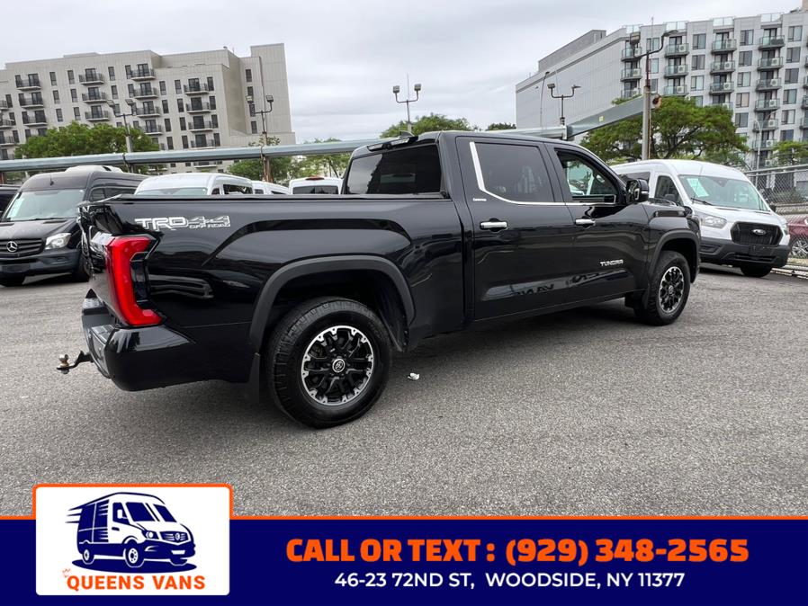 2022 Toyota Tundra 4WD Limited CrewMax 6.5'' Bed (Natl), available for sale in Woodside, New York | Queens Vans LLC. Woodside, New York 2022 Toyota Tundra 4WD Limited CrewMax 6.5'' Bed (Natl), available for sale in Woodside, New York | Queens Vans LLC. Woodside, New York